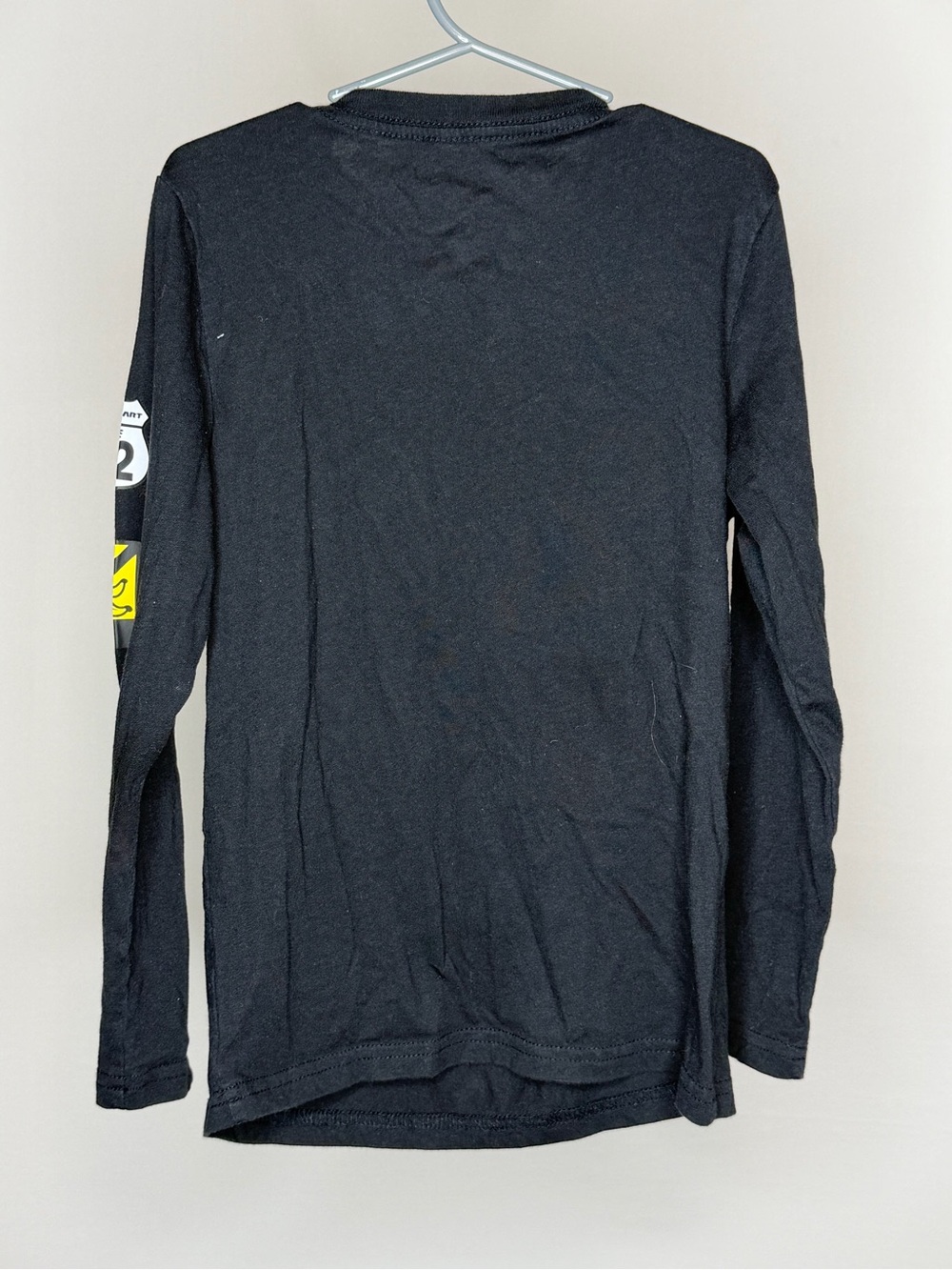 Boys' Super Mario Kart Long Sleeve Graphic T-Shirt - Black size kids xs - Picture 3 of 4